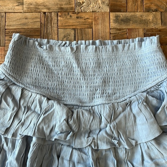 Vestique Stand Out Ruffle Skort Blue NWT Size Medium - Picture 3 of 8